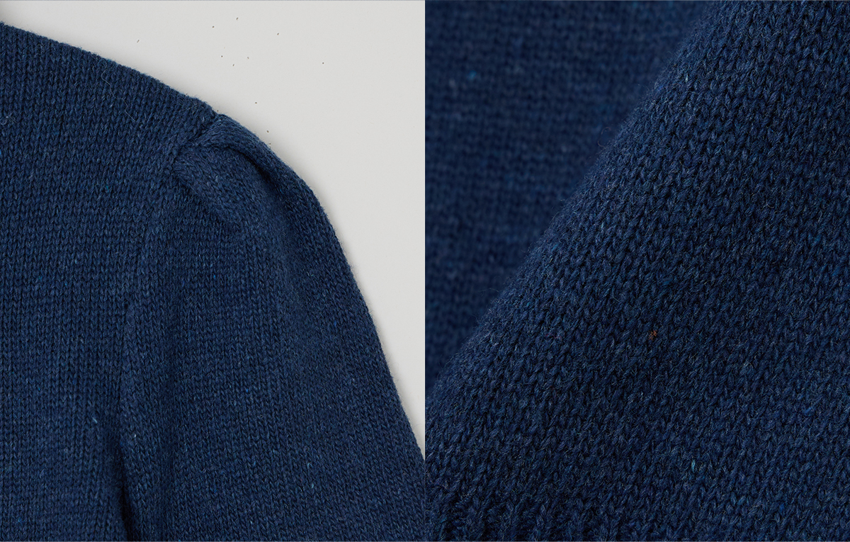 TWEE Det puff turtleneck short sleeve knit - Product detail view