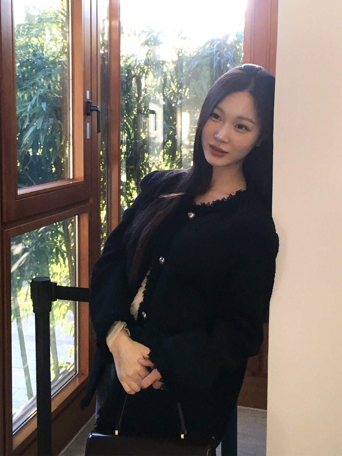 Roer Pocket Fringe Tweed Jacket