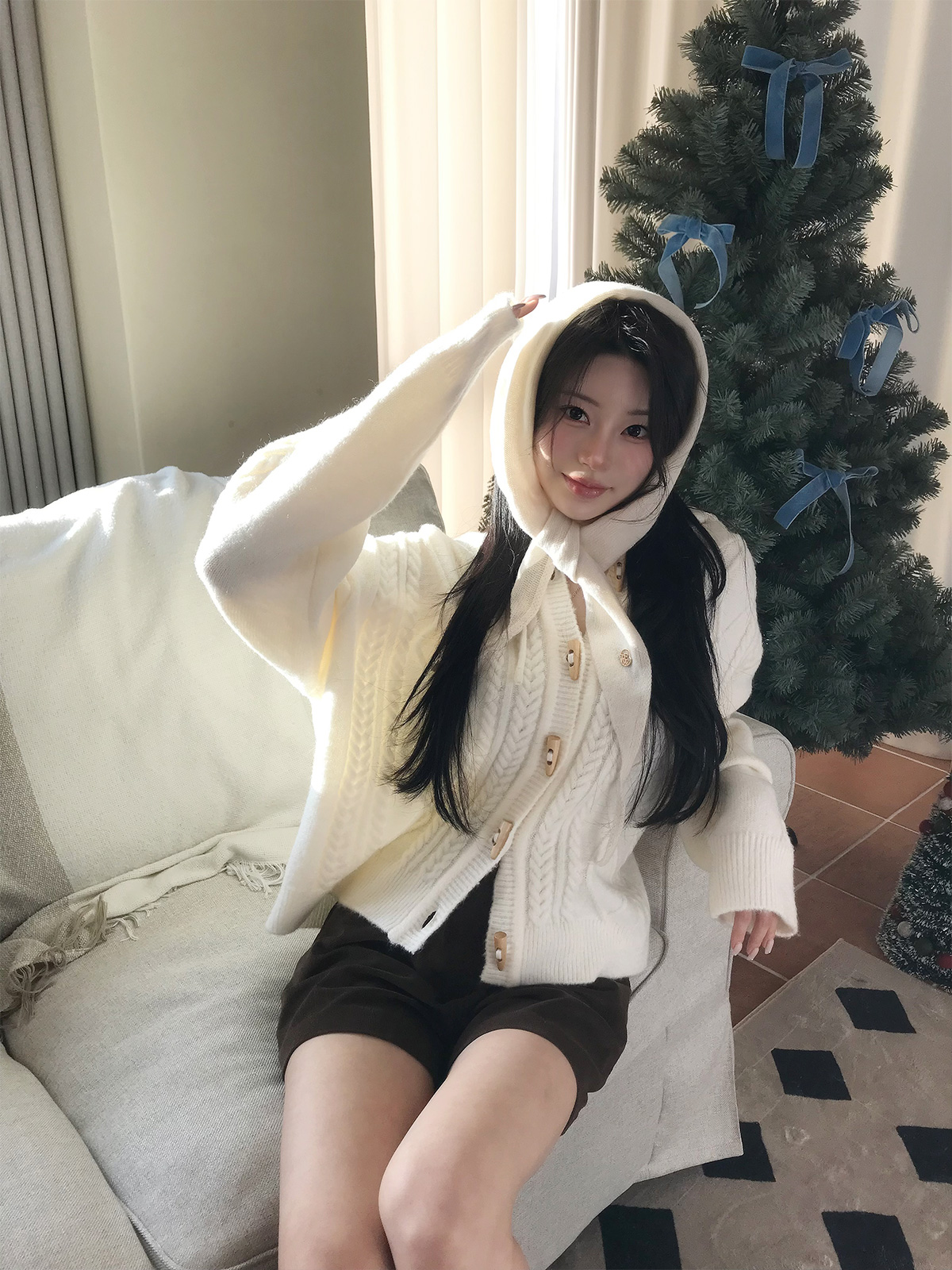 Kinel Two-Way Knit Scarf